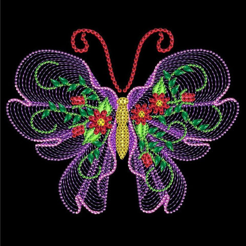 Butterfly-Crystal Rhinestone Diamond Painting(30*30CM)