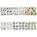 2pcs/set-Cartoon Animal-Diamond Sticker