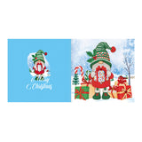 12pcs/Set-Christmas-Diamond Greeting Cards