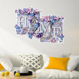 HOME-Diamond Painting Free Stickers