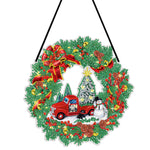 Christmas-Single Side Drill-Diamond Wreath