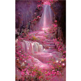 Landscape Flower-Full Drill Diamond Painting