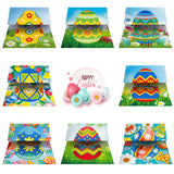 8pcs/Set-Easter-Diamond Greeting Cards