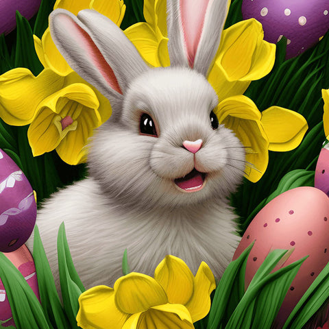 Easter Bunny-Full Drill Diamond Painting