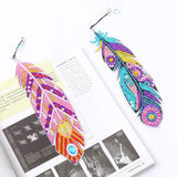 DIY Diamond Painting-Feather Bookmark