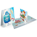 8pcs/set 3D Christmas Greeting Cards Diamond Painting