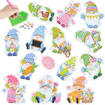 2pcs/set-Easter-Diamond Sticker