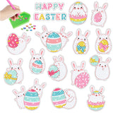 2pcs/set-Easter-Diamond Sticker