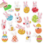 2pcs/set-Easter-Diamond Sticker