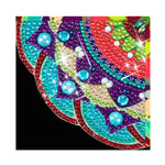 Mandala-Diamond Corner Bookmark