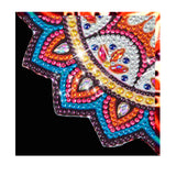 Mandala-Diamond Corner Bookmark