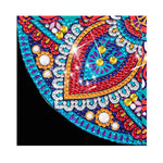 Mandala-Diamond Corner Bookmark