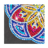 Mandala-Diamond Corner Bookmark