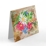 8pcs/Set-Flower-Diamond Greeting Cards