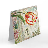 8pcs/Set-Flower-Diamond Greeting Cards