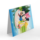 8pcs/Set-Mickey Mouse-Diamond Greeting Cards