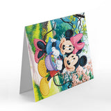 8pcs/Set-Mickey Mouse-Diamond Greeting Cards