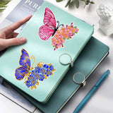 4pcs Butterfly Diamond Painting Free Stickers