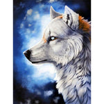 Wolf-Full Round Diamond Painting-30x40cm