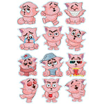 2pcs/set-Animal-Diamond Sticker