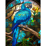 Parrot-Full Round Diamond Painting-30x40cm