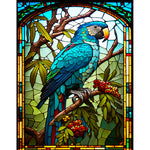 Parrot-Full Round Diamond Painting-30x40cm