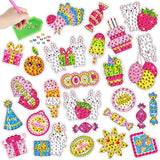 4pcs/set-Animal-Diamond Sticker