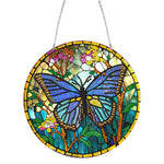 Stained Glass Animal-Double Side Drill-Diamond Painting Pendant