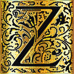 24 Alphabet-Diamond Sticker