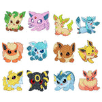 2pcs Pokemon - 5d diy craft stickers