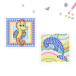 2pcs/set-Animal-Diamond Sticker