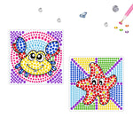 2pcs/set-Animal-Diamond Sticker