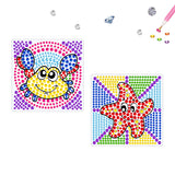 2pcs/set-Animal-Diamond Sticker