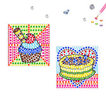 2pcs/set-Animal-Diamond Sticker