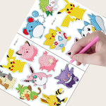 2pcs Pokemon - 5d diy craft stickers