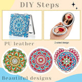 Mandala Pattern-Diamond Makeup Mirror