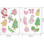 2pcs Christmas DIY Diamond Drawing Stickers