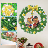 1pc DIY Christmas Wreath Stickers