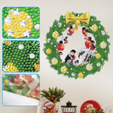 1pc DIY Christmas Wreath Stickers