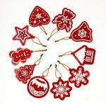 10pcs/set DIY Diamond Painting Decoration Christmas / Halloween Tree Pendants