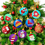 10pcs/set DIY Diamond Painting Decoration Christmas / Halloween Tree Pendants