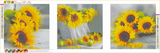 Sunflower - Full Drill Round Drill - 105x35cm