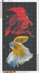 Fish Pictureations - Full Drill Round Drill - 45x85cm