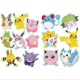 2pcs Pokemon - 5d diy craft stickers