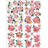 4pcs 5D DIY Diamond Painting Stickers