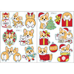 2pcs Christmas DIY Diamond Drawing Stickers