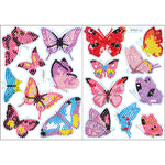 2pcs 5D DIY Diamond Painting Stickers