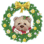 1pc DIY Christmas Wreath Stickers