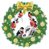 1pc DIY Christmas Wreath Stickers