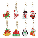 Christmas-Full Special Shaped Diamond Keychain